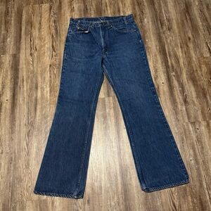 Vintage Levi's Orange Tab Straight Leg Jeans Men's 34x32 Classic Fit 90s Denim